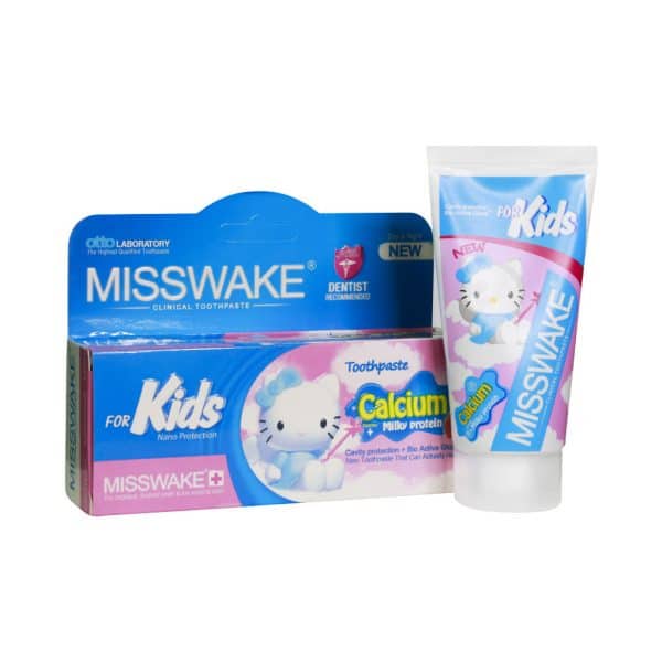 Misswake-Banana-and-Blueberry-Toothpaste-For-Kids-50-ml.-600x600 خمیر دندان ژله ای کودک با طعم توت فرنگی میسویک - Image 1