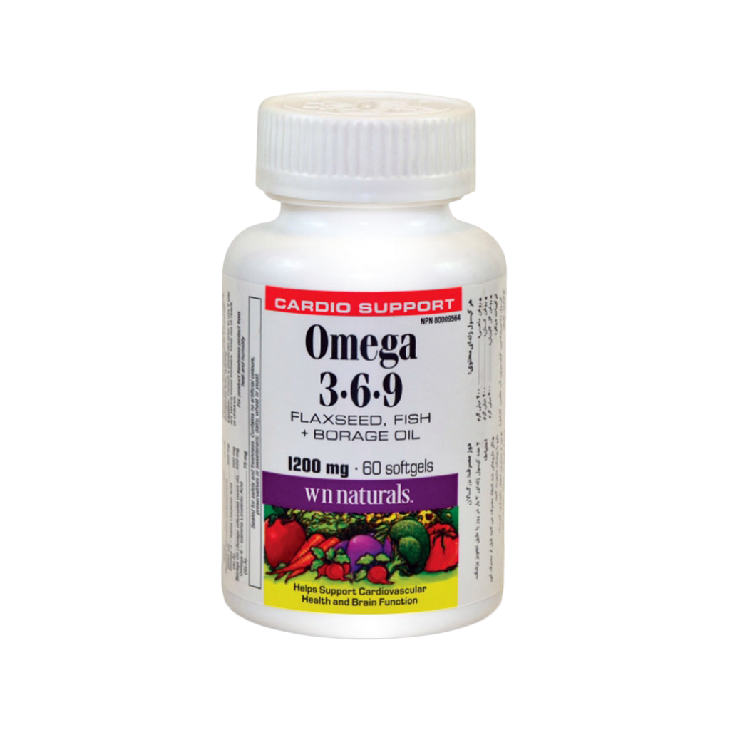 کپسول امگا 3 6 9 وبر نچرالز 60 عدد کپسول امگا 3 6 9 وبر نچرالز 60 عدد