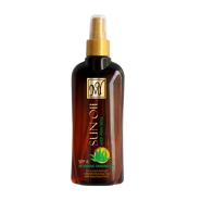 روغن آفتاب حاوی عصاره آلوئه ورا مای دارای SPF 6 با حجم ۲۰۰ میلی لیتر
