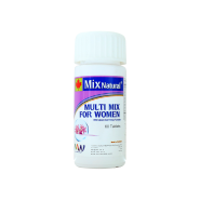 قرص مولتی میکس نچرال مناسب خانم ها ۶۰ عددی