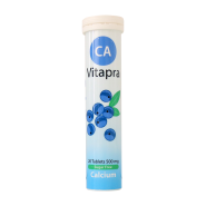 قرص جوشان کلسیم 500 میلی گرم ویتاپرا ۲۰ عددی