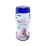 دستمال مرطوب استوانه ای کودک پنبه‌ ریز ۷۰ عددی
