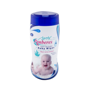 دستمال مرطوب استوانه ای کودک پنبه‌ ریز ۷۰ عددی