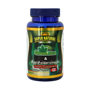 کپسول چای سبز و سرکه سیب سوپر نچرال ۶۰ عددی