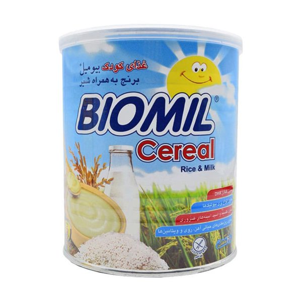 بیومیل سرآل برنج فاسبل به همراه شیر از 6 ماهگی ۴۰۰ گرم
