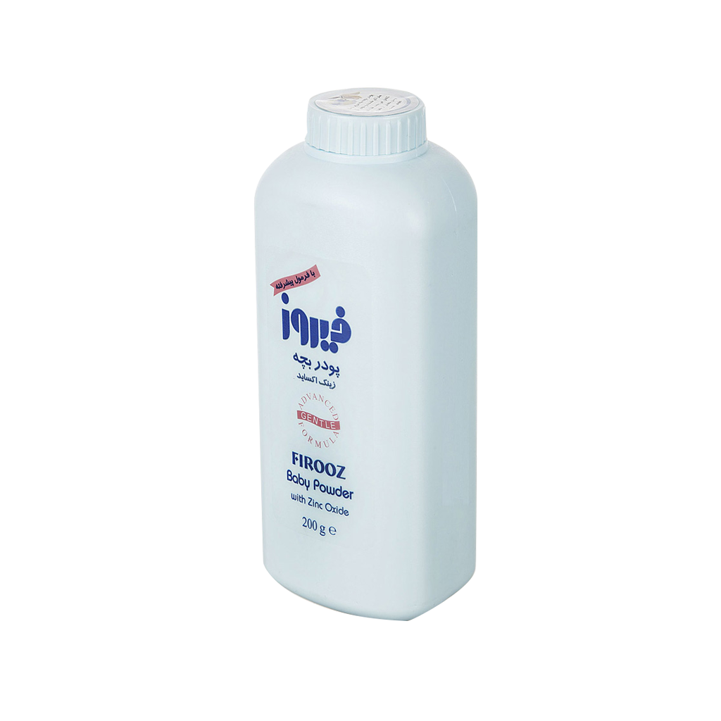 پودر بچه حاوی زینک اکساید فیروز ۲۰۰ گرم پودر بچه حاوی زینک اکساید فیروز ۲۰۰ گرم