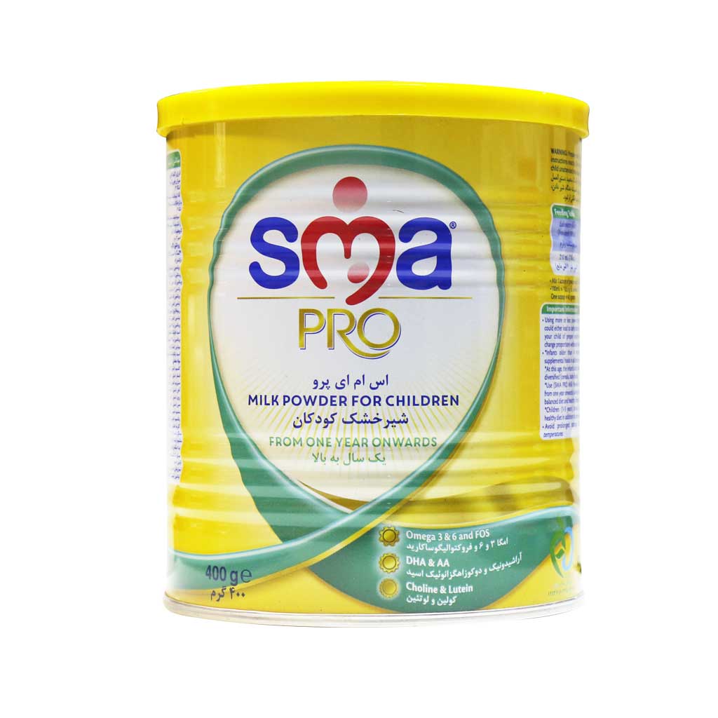 شیر خشک کودکان اس ام ای پرو یک سال به بالا 400 گرم شیر خشک کودکان اس ام ای پرو یک سال به بالا 400 گرم