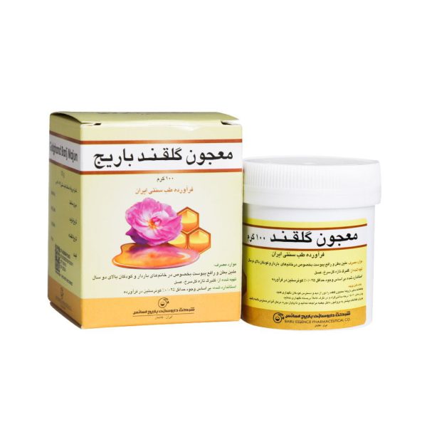 پودر معجون گلقند باریج اسانس 100 گرم