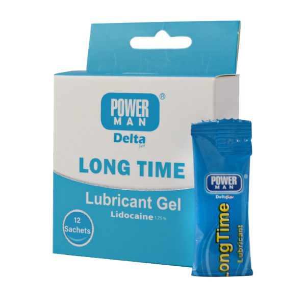 ساشه ژل تاخیری Long Time پاورمن دلتازکس دلتا دارو 12 عدد
