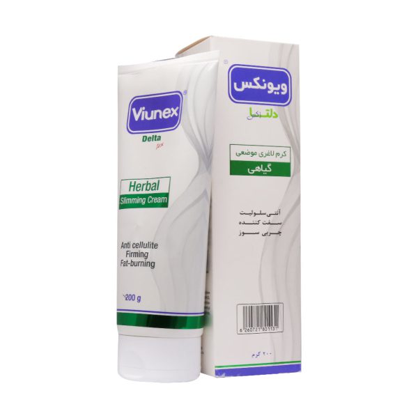 کرم لاغری موضعی گیاهی ویونکس دلتازکس دلتا دارو 200 گرم