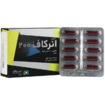 کپسول کافئین انرکاف 200 میلی گرم الحاوی 30 عدد