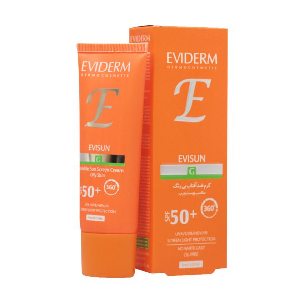 کرم ضد آفتاب پوست چرب SPF50 اویدرم 40 میلی لیتر