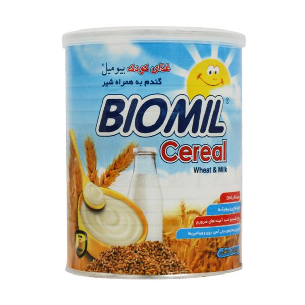 بیومیل سرآل گندم به همراه شیر مناسب کودکان از 6 ماهگی 400 گرم
