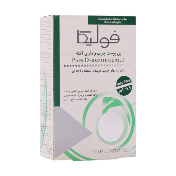 پن پوست چرب و جوش دار فولیکا ۱۰۰ گرم