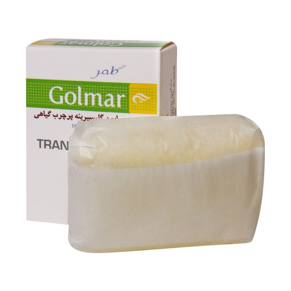 صابون گلیسیرینه پرچرب گیاهی گلمر مناسب پوست خشک 100 گرم