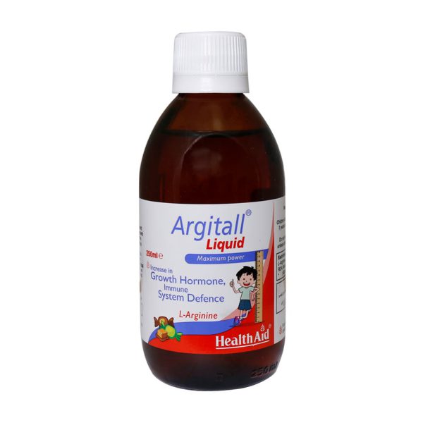 شربت آرژیتال هلث اید مکمل رشد کودک 250 میلی لیتر