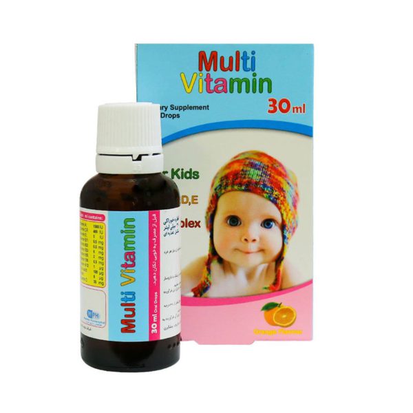 قطره مولتی ویتامین هگمتان داروی غرب 30 میلی لیتر