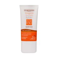 کرم ضد آفتاب کرم پودری فاقد چربی SPF50 هیدرودرم 40 گرم