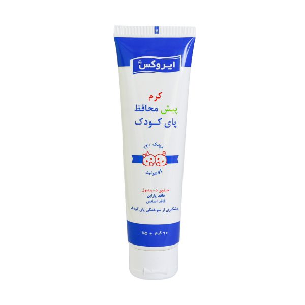 کرم پیش محافظ پای کودک ایروکس 90 گرم