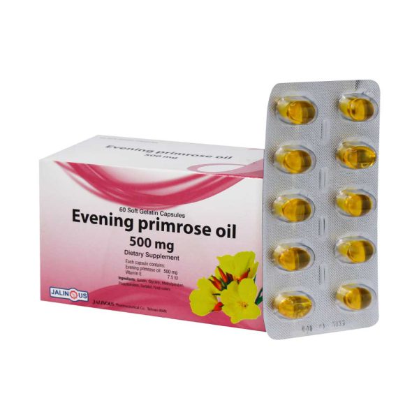 کپسول ژلاتینی نرم روغن گل مغربی جالینوس 60 عدد