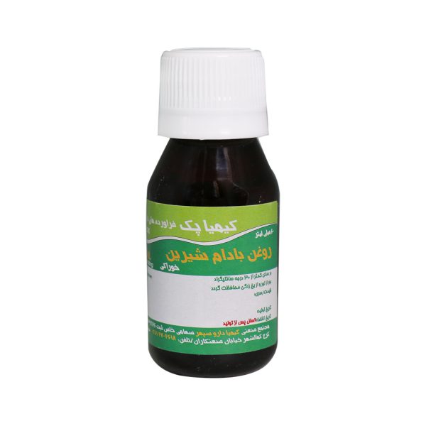 روغن بادام شیرین خوراکی کیمیا پک 60 میلی لیتر