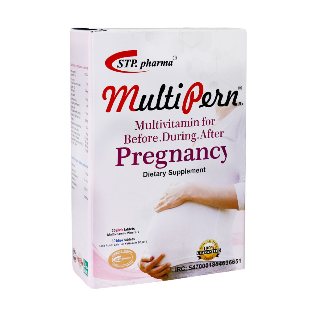 قرص مولتی پرن آرایکس اس تی پی فارما 60 عدد قرص مولتی پرن آرایکس اس تی پی فارما 60 عدد