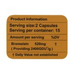 کپسول برومونکس سبز دارو جم 30 عدد