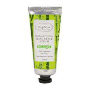 کرم مرطوب کننده دست و صورت درخت چای و بامبو دیپ سنس سی گل مناسب پوست چرب 60 میلی لیتر