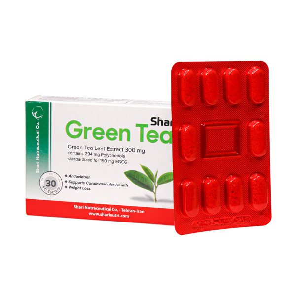 قرص گرین تی شاری 30 عدد
