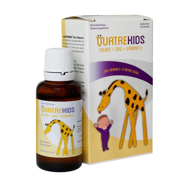 قطره کواترکیدز زینک دارو افشان شایگان 30 میلی لیتر