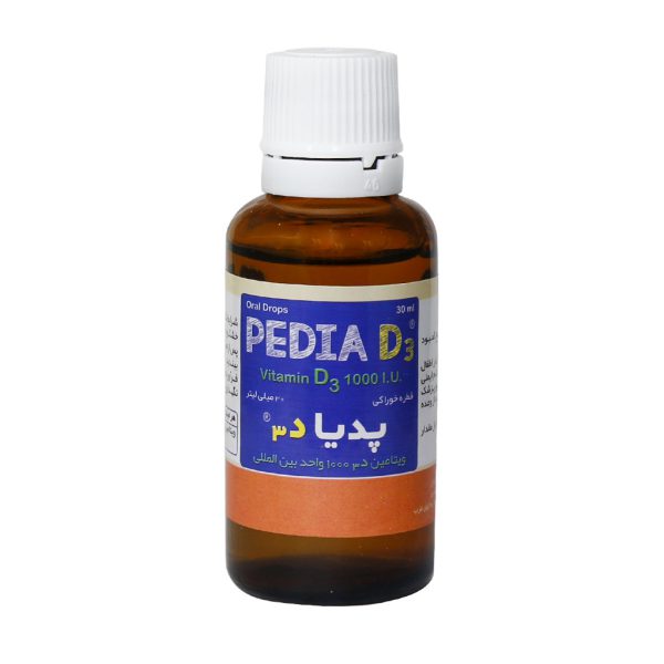 قطره خوراکی پدیا د3 دارو افشان شایگان 30 میلی لیتر