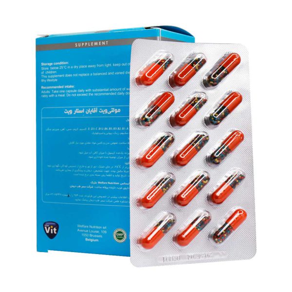 کپسول مولتی ویت آقایان استار ویت 60 عدد