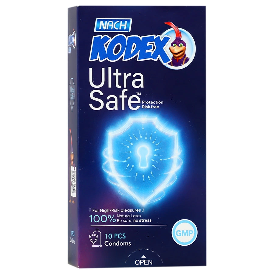 کاندوم Ultra Safe ناچ کدکس 10 عدد