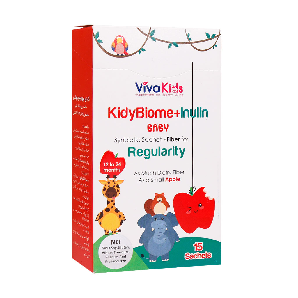 ساشه کیدی بیوم پلاس اینولین ویوا کیدز 15 عدد ساشه کیدی بیوم پلاس اینولین ویوا کیدز 15 عدد