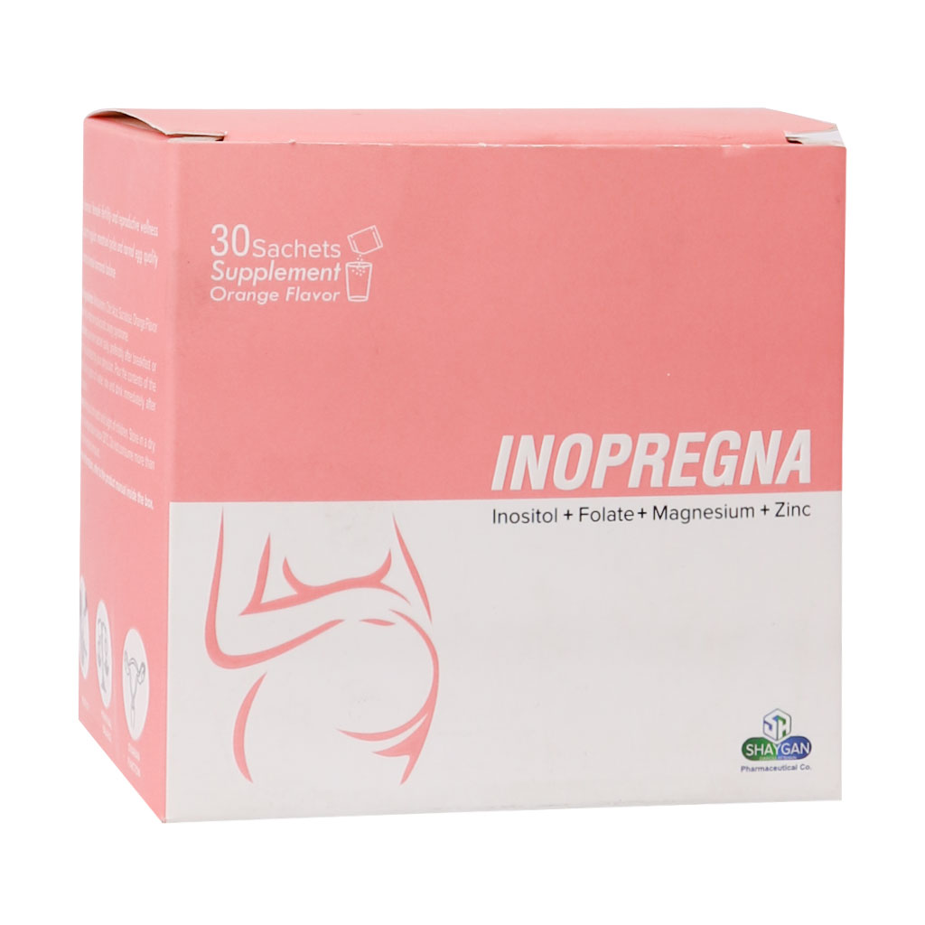 ساشه اینوپرگنا دارو افشان شایگان 30 عدد ساشه اینوپرگنا دارو افشان شایگان 30 عدد