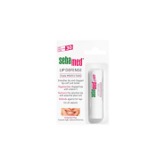 بالم محافظ لب و ضد آفتاب SPF30 سبامد مناسب لب های خشک و ترک دار ۴ گرم