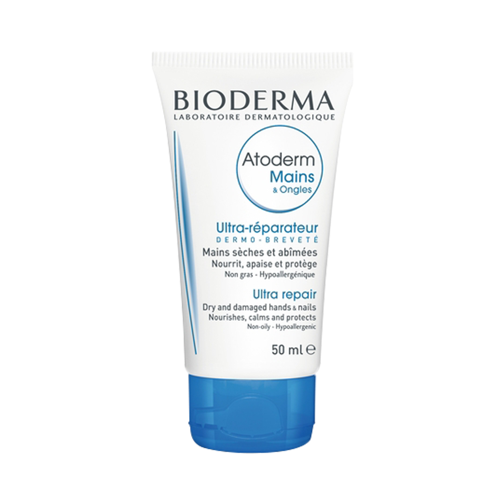کرم دست و ناخن اتودرم بایودرما مناسب پوست های خشک و آسیب دیده ۵۰ میلی لیتر کرم دست و ناخن اتودرم بایودرما مناسب پوست های خشک و آسیب دیده ۵۰ میلی لیتر