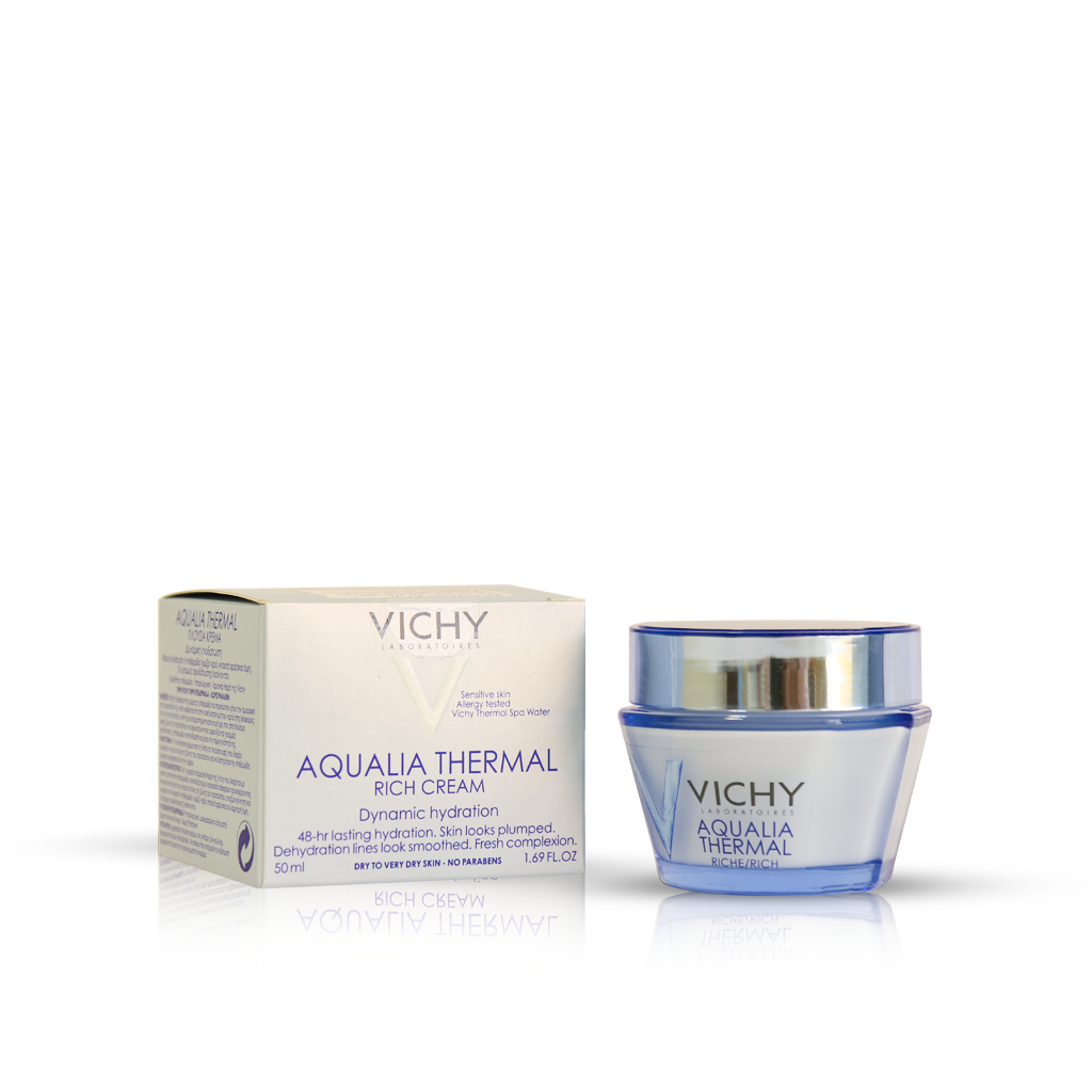 کرم مرطوب کننده ۴۸ ساعته ریچ آکوالیا ترمال ویشی مناسب پوست های خشک و خیلی خشک ۵۰ میلی لیتر کرم مرطوب کننده ۴۸ ساعته ریچ آکوالیا ترمال ویشی مناسب پوست های خشک و خیلی خشک ۵۰ میلی لیتر