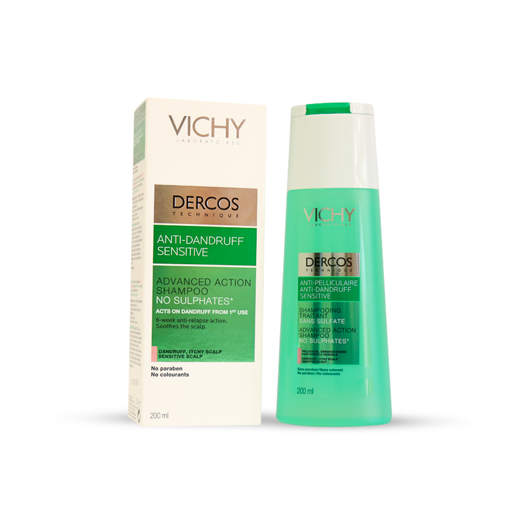 شامپو ضد شوره ویشی مناسب پوست سر حساس ۲۰۰ میلی لیتر شامپو ضد شوره ویشی مناسب پوست سر حساس ۲۰۰ میلی لیتر