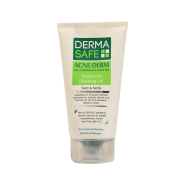 ژل شستشوی صورت درماسیف مناسب پوست های چرب، مختلط و دارای آکنه ۱۵۰ میلی لیتر