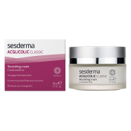 کرم مغذی ای سی گلیکولیک کلاسیک سسدرما مناسب پوست خشک و خیلی خشک ۵۰ میلی لیتر