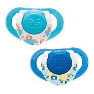 پستانک ۲ تایی ارتودنسی فیزیو سیلیکان چیکو مناسب کودکان بالای 12 ماه