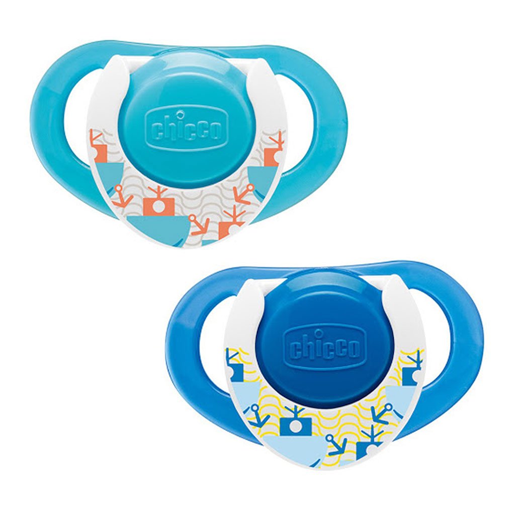 پستانک ۲ تایی ارتودنسی فیزیو سیلیکان چیکو مناسب کودکان بالای 12 ماه پستانک ۲ تایی ارتودنسی فیزیو سیلیکان چیکو مناسب کودکان بالای 12 ماه