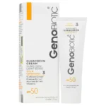 ضد آفتاب SPF50 ژنوبایوتیک پوست چرب spf50