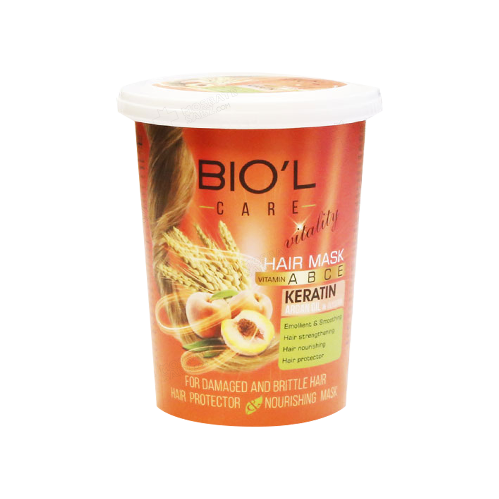 ماسک مو هلو و گندم بیول 500 میلی لیتر ماسک مو هلو و گندم بیول 500 میلی لیتر