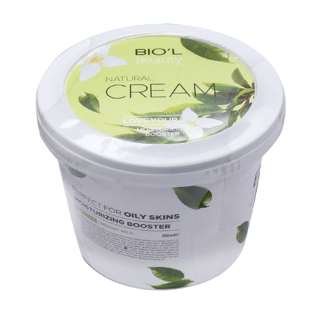 کرم مرطوب کننده دست و صورت بیول حاوی روغن درخت چای 250 میلی لیتر کرم مرطوب کننده دست و صورت بیول حاوی روغن درخت چای 250 میلی لیتر