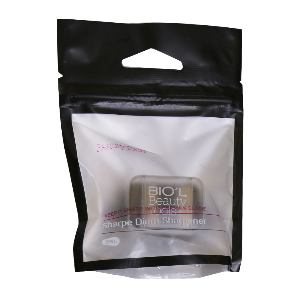 مداد تراش آرایشی دوقلو مدل شیشه ای بیول مداد تراش آرایشی دوقلو مدل شیشه ای بیول