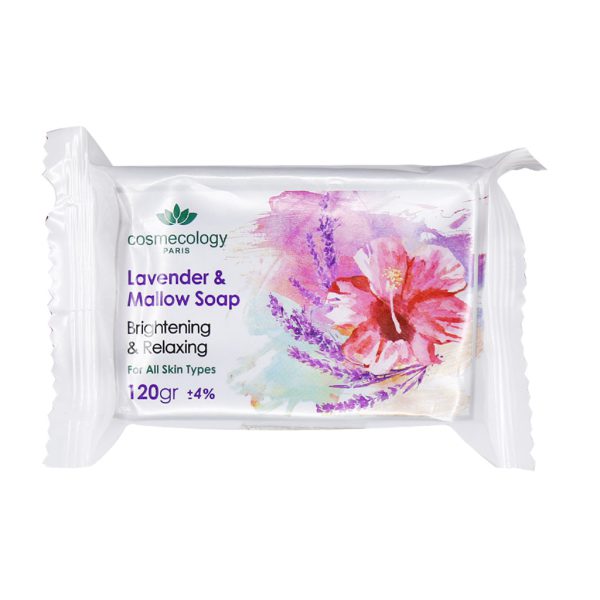 صابون لوندر و گل ختمی کاسمکولوژی 120 گرم