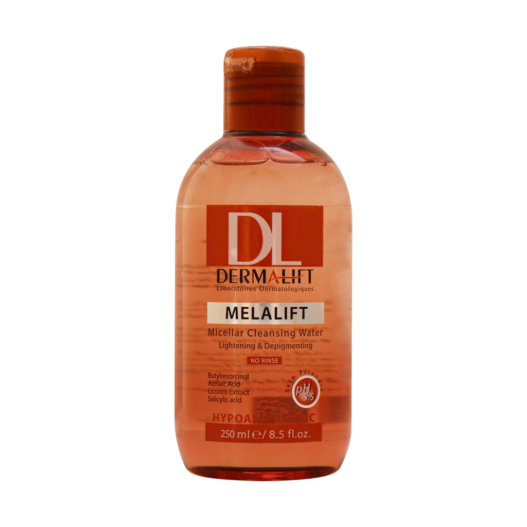 محلول میسلار واتر روشن کننده پوست ملالیفت درمالیفت 250 میلی لیتر محلول میسلار واتر روشن کننده پوست ملالیفت درمالیفت 250 میلی لیتر