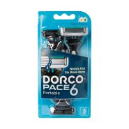 تیغ اصلاح مردانه مدل PACE6 SXA1003B دورکو ۳ عددی